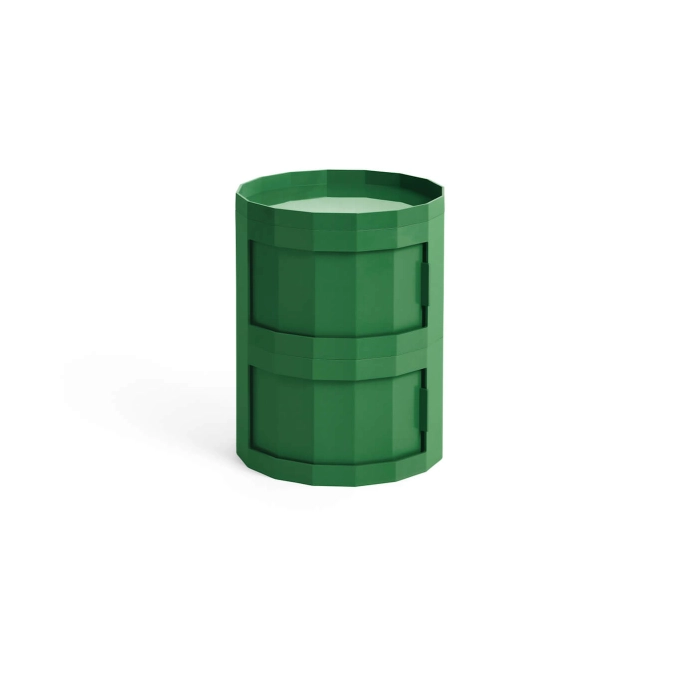 Meuble de rangement FACET 20 Vert HAY