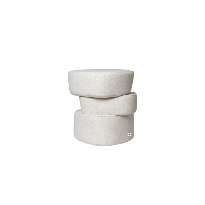 Pouf PLYO Blanc Cassé FERM LIVING