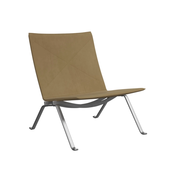 Fauteuil PK22 Cuir Haze Beige FRITZ HANSEN