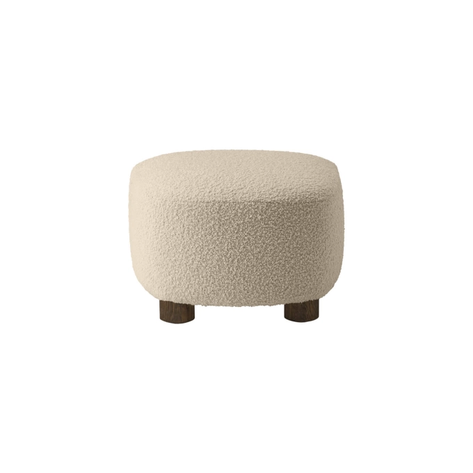 Pouffe THE TIRED MAN Dark Oak/ Baena 15 AUDO COPENHAGEN