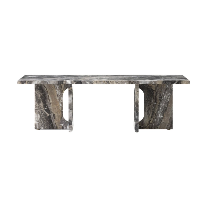 Coffee Table ANDROGYNE Grey Galaxy Marble AUDO COPENHAGEN