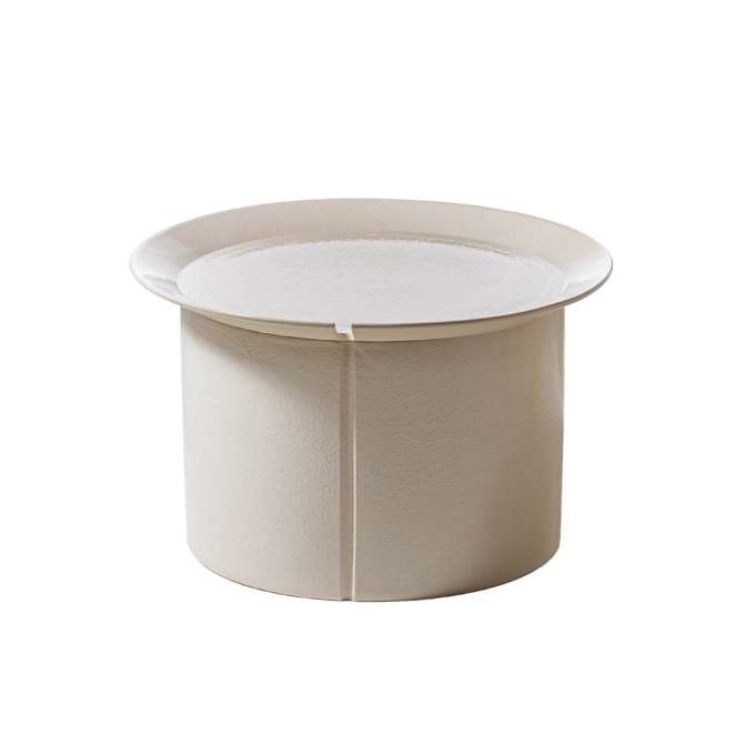 Side Table BRISE 44 White GERVASONI