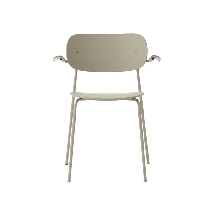 Outdoor Chair and Small Lounge Chair CO DINING OUTDOOR With Armrest Olive AUDO COPENHAGEN