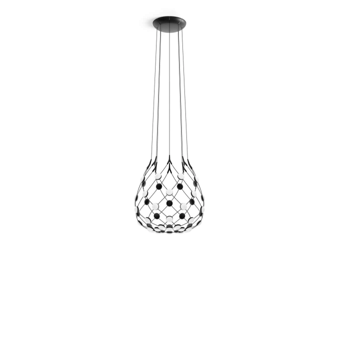 Suspension MESH Ø 55 Noir LUCEPLAN