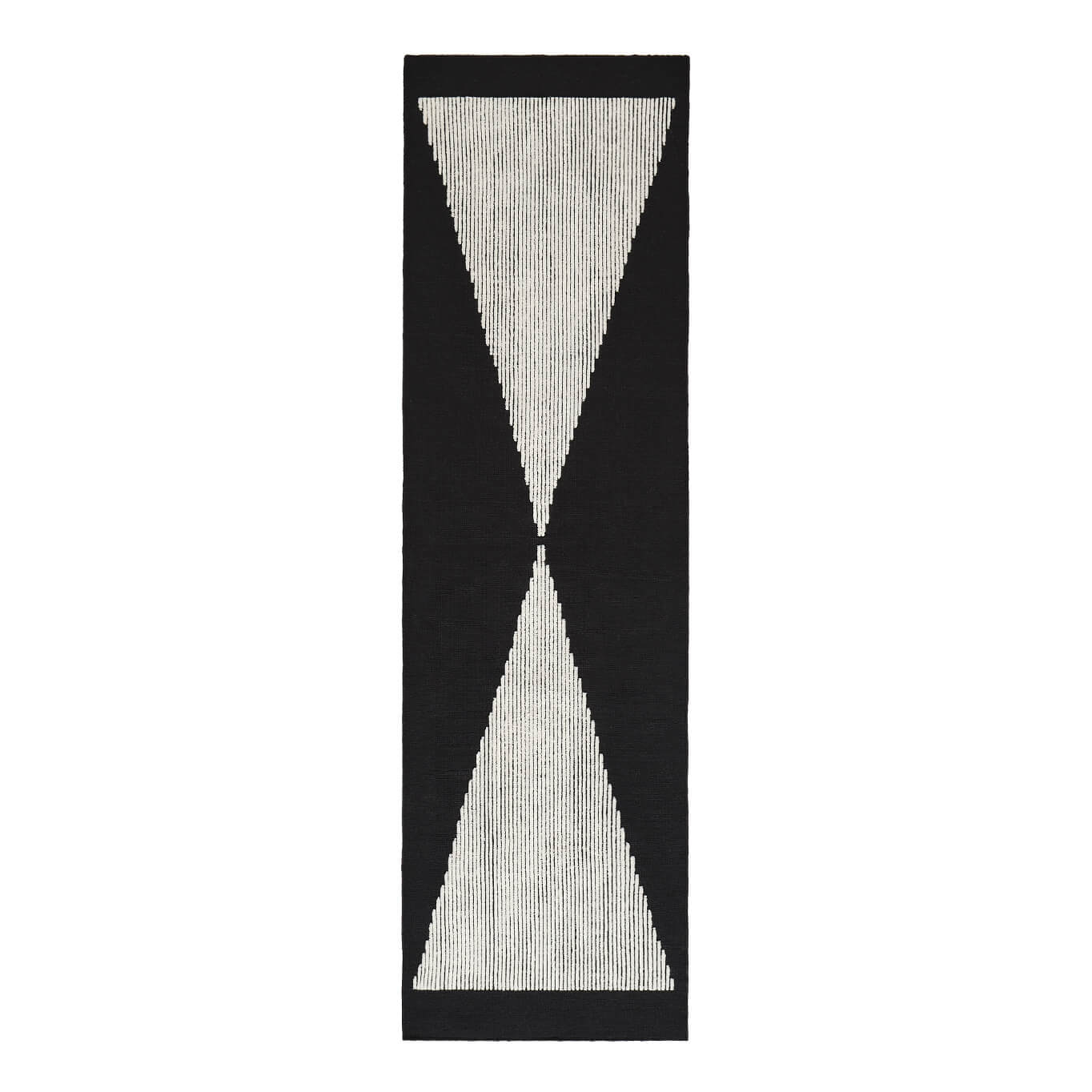 Rug WEDGE Rug 70x250 Black TOM DIXON