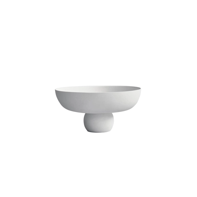 Table Centrepiece BABURU BOWL medio Bone white 101 COPENHAGEN