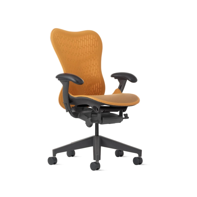 MIRRA 2 Butterfly Graphite / Ocre HERMAN MILLER