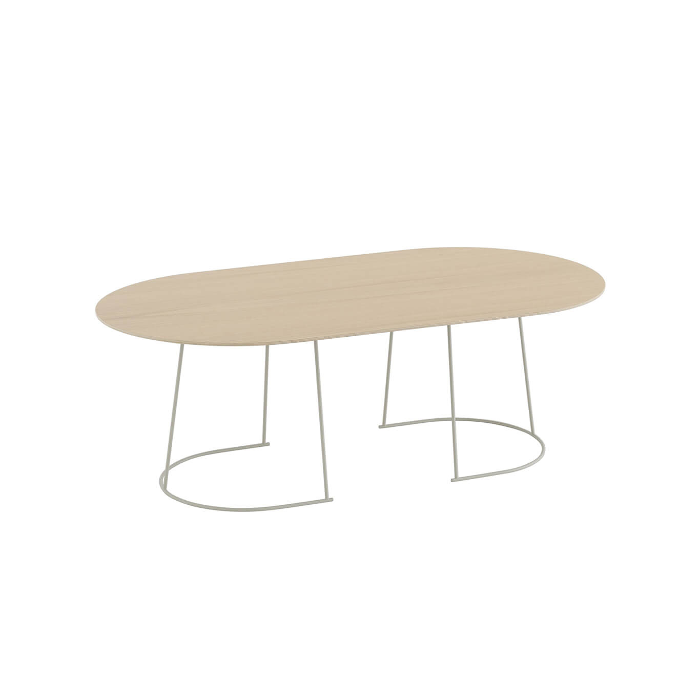 Coffee Table AIRY large Oak veneer MUUTO