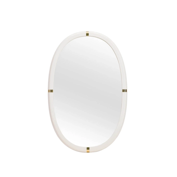 Miroir MARCELLO Blanc Crème THE SOCIALITE FAMILY