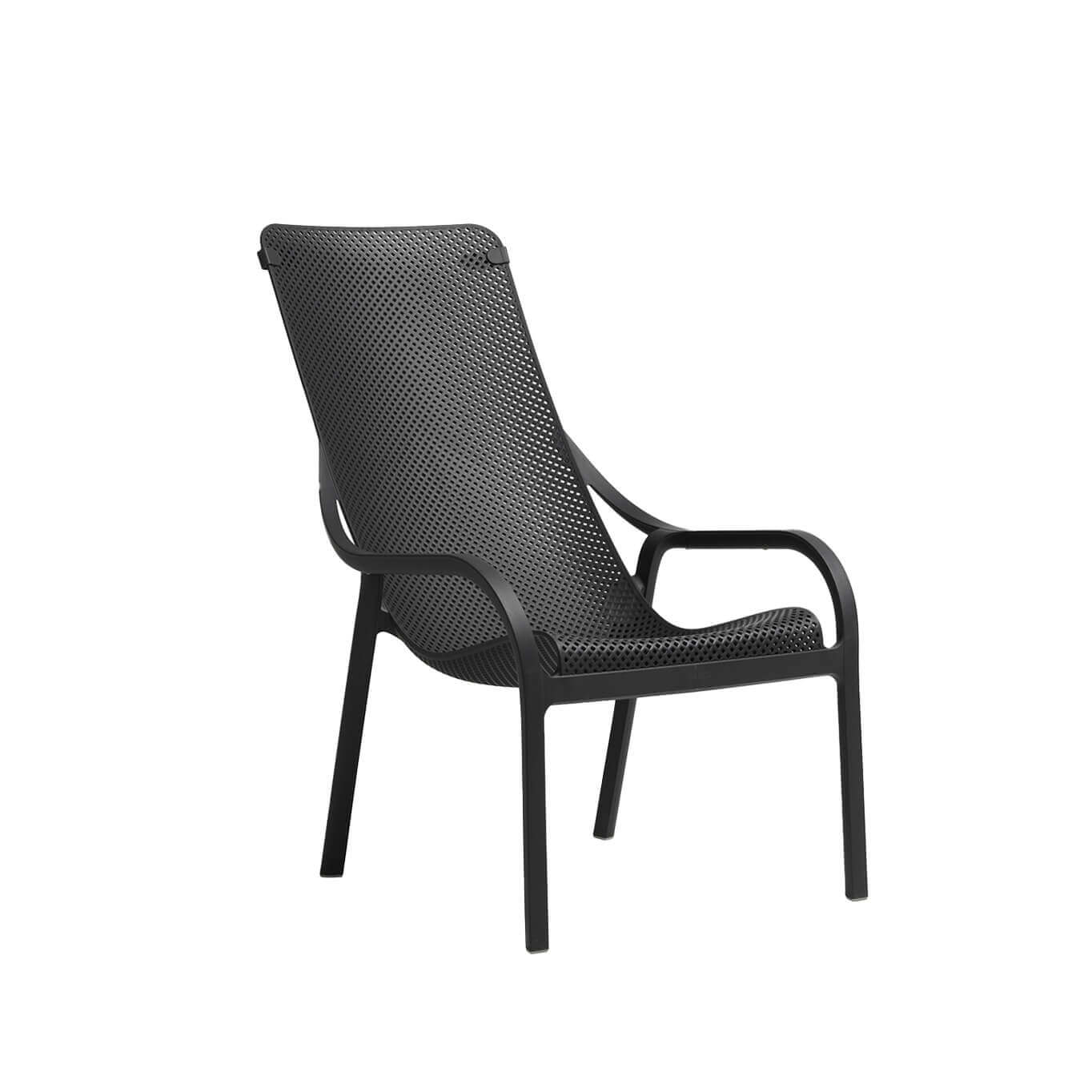 Fauteuil extérieur NET LOUNGE Anthracite NARDI