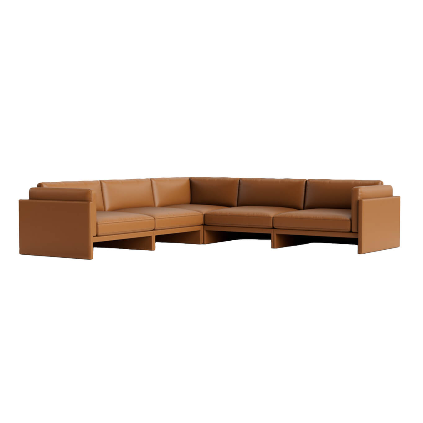 Canapé SOFTY 6 Places Cognac NORMANN COPENHAGEN