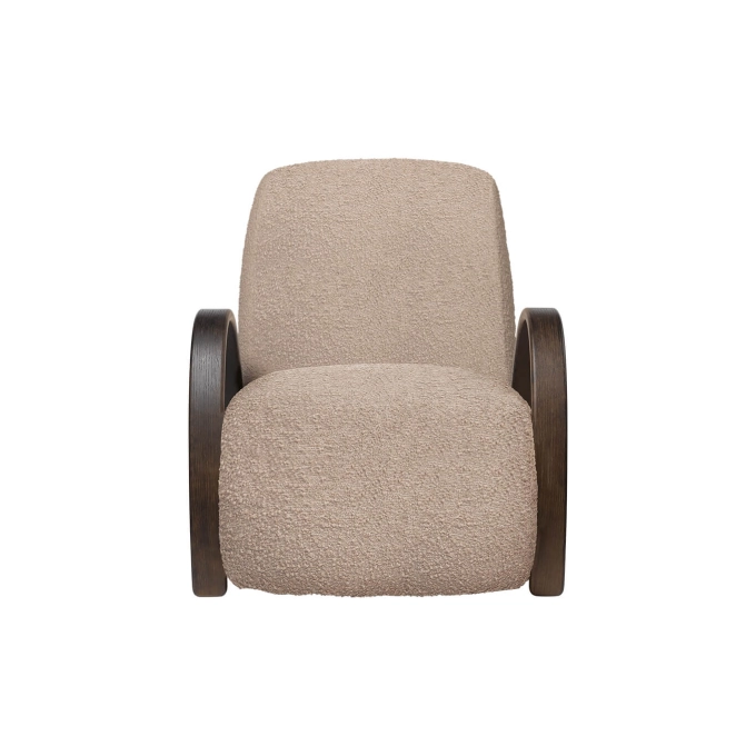 Fauteuil BUUR Bouclé Naturel FERM LIVING
