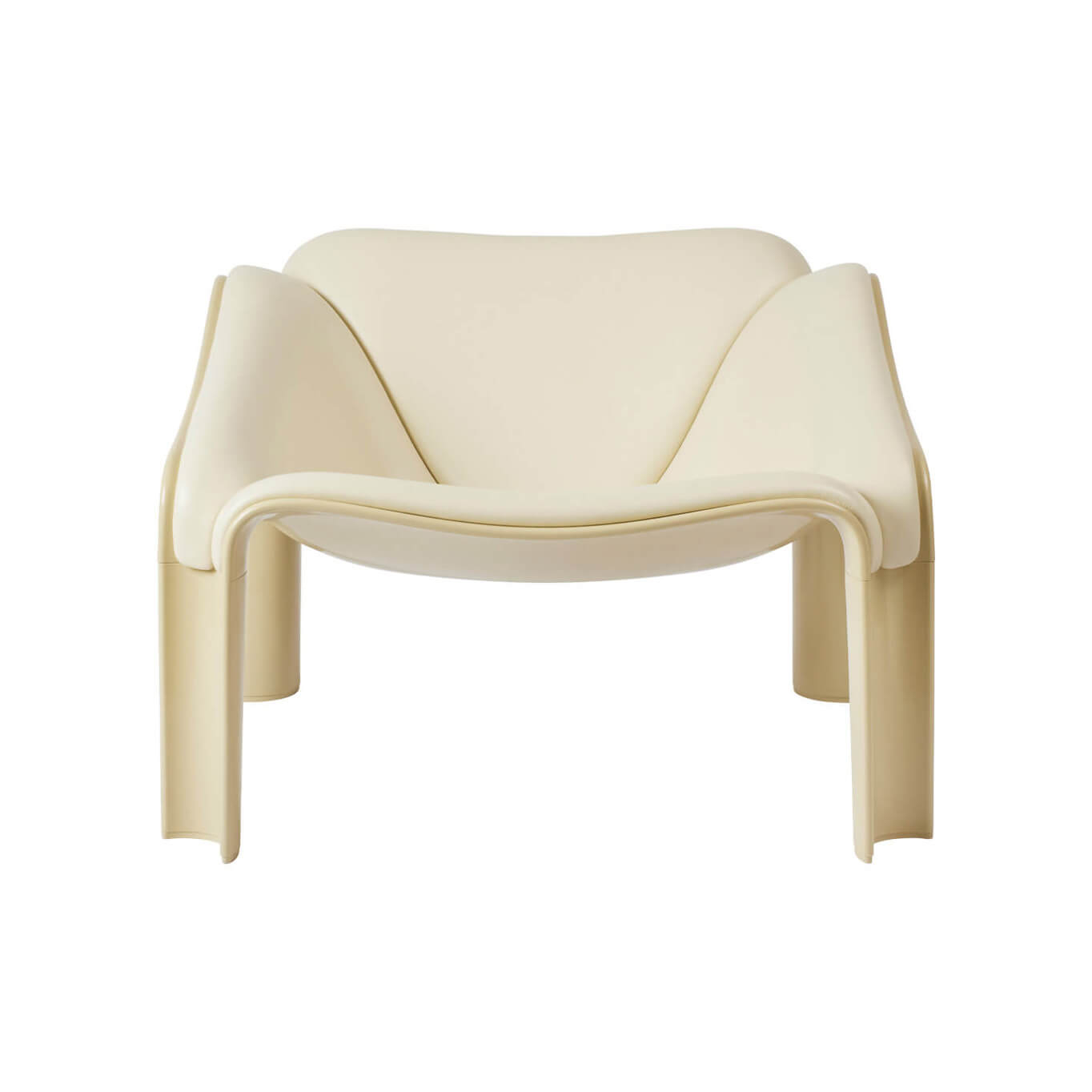 F300 Cuir Smooth Crème / Vert Pastel GUBI