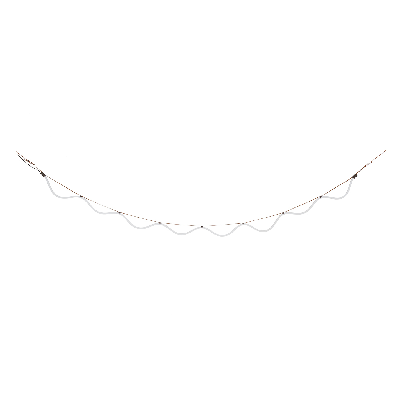 Pendant Light SPLINE Brown PETITE FRITURE