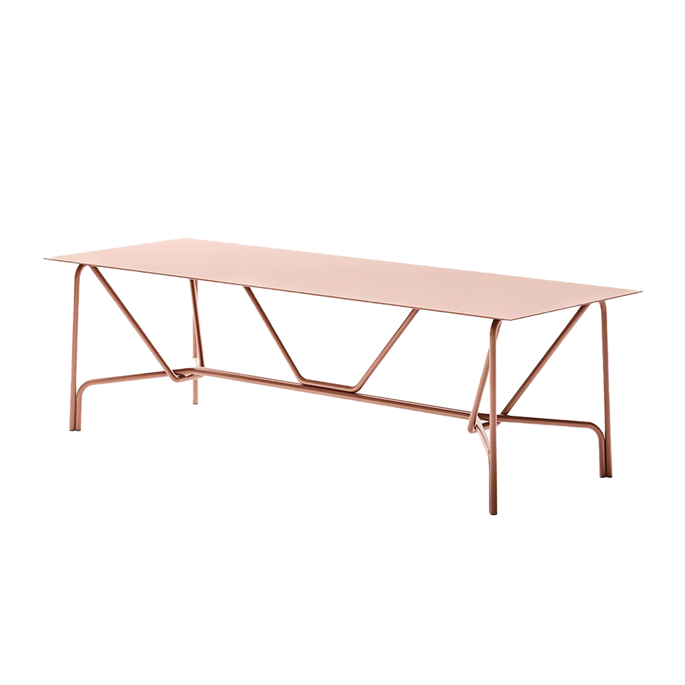 Table extérieure SALO L 279 Terre cuite UNOPIÙ