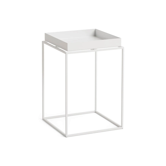 Table basse TRAY 30 x 30 High Blanc HAY