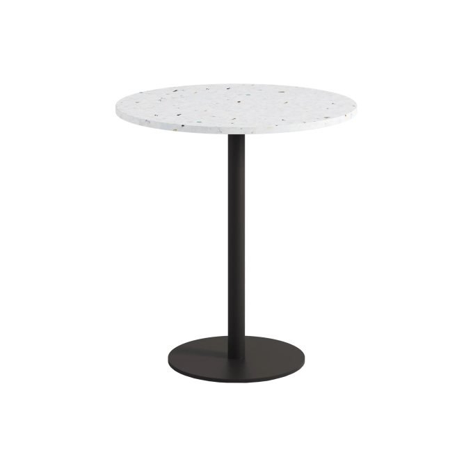 Table MOKA Venezia/Noir Graphite Ø 70 TIPTOE