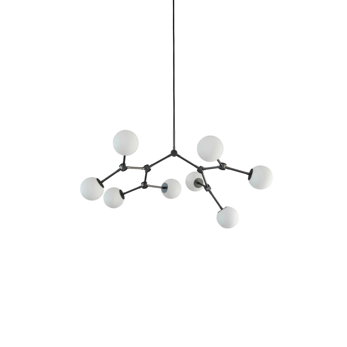 Suspension DROP CHANDELIER BULP MINI Gris 101 COPENHAGEN