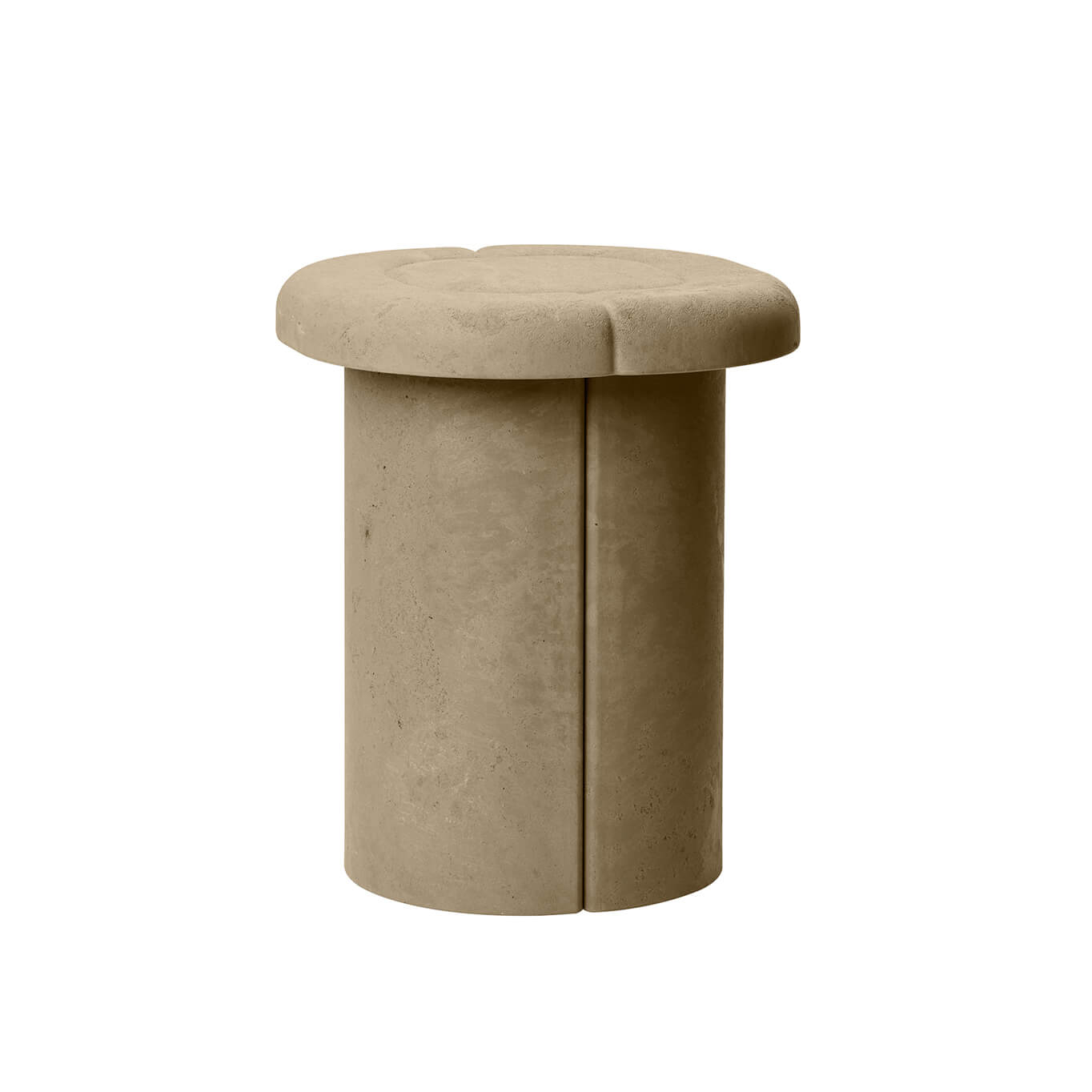 Tabouret ALDER STOOL Gris terre MATER
