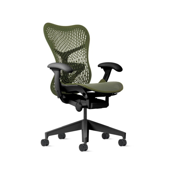 MIRRA 2 Triflex Graphite / Olive  HERMAN MILLER