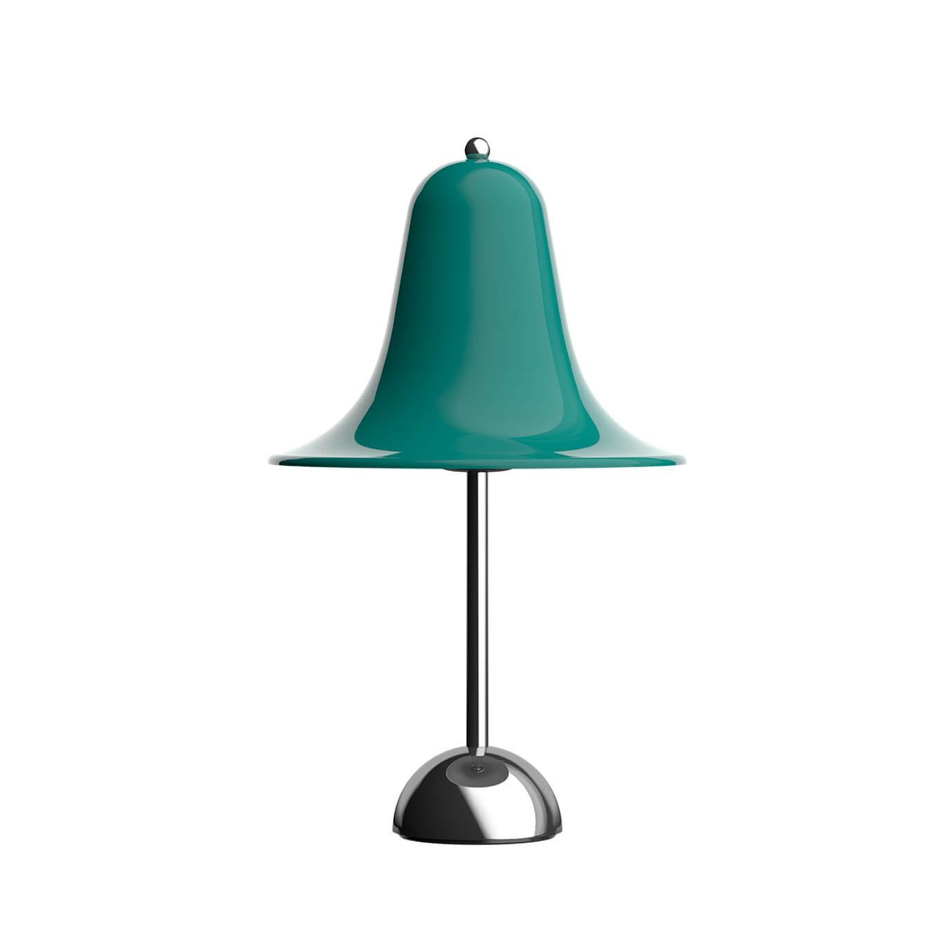 Lampe à poser PANTOP Ø 23 Bleu Sarcelle Foncé VERPAN