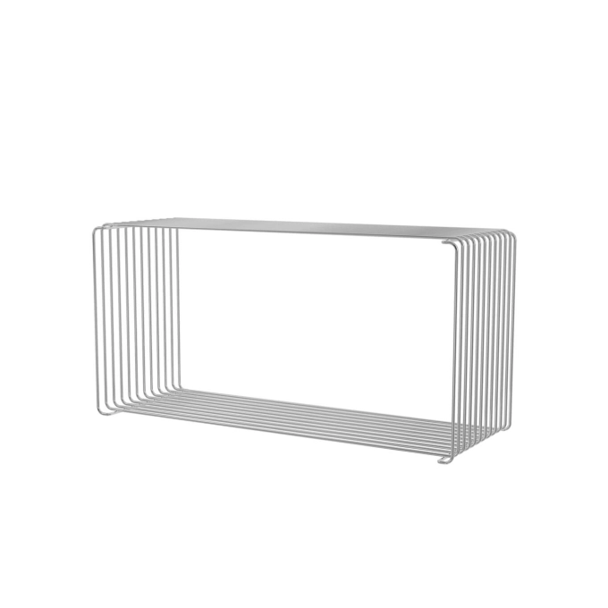Shelving PANTON WIRE rectangle Chrome MONTANA