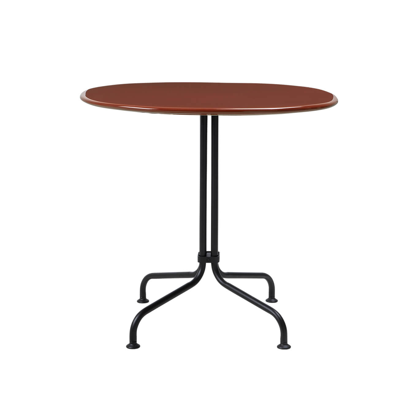 Table extérieure CARMEL BISTRO H 74 Rouge roche GUBI