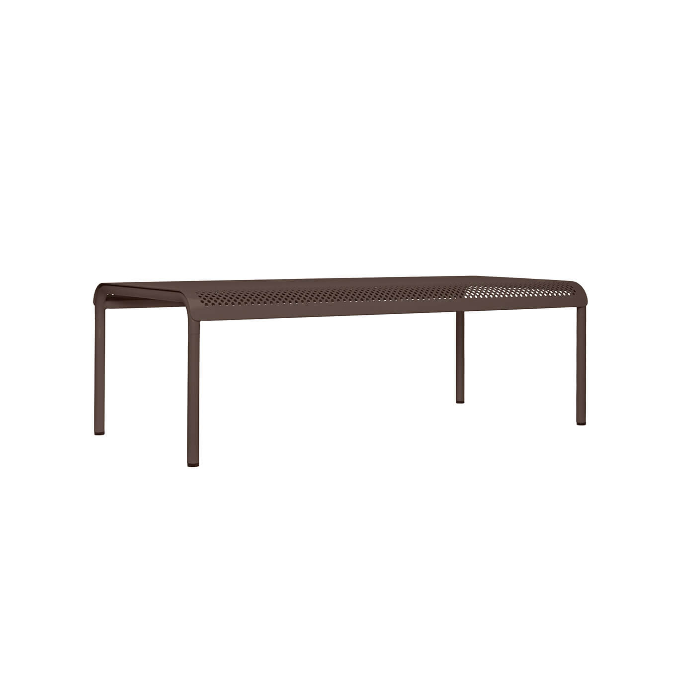 Outdoor Coffee Table DAPPLE 114x57 Dark Chocolate FERM LIVING