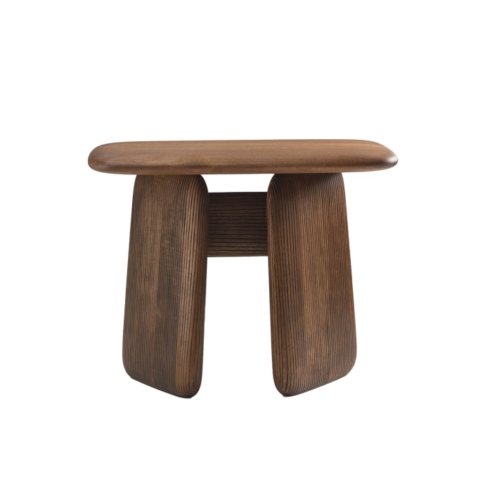 Stool STONEHENGE H 4O Walnut ZANAT