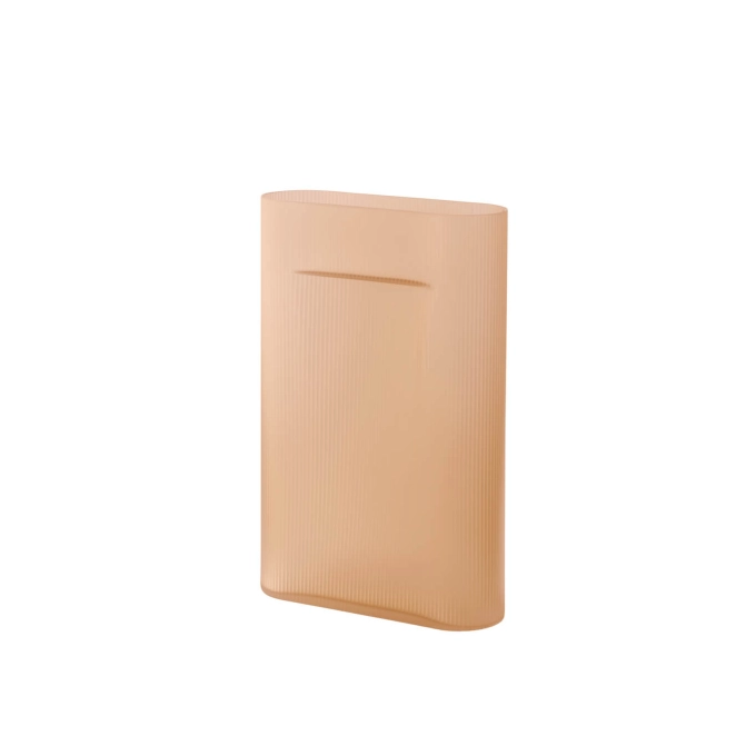 Vase RIDGE H 48 Orange clair MUUTO