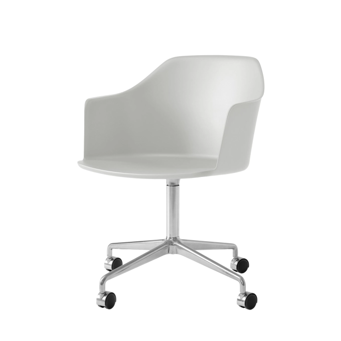Office Chair RELY HW48 Oyster/Polished Aluminium AND TRADITION