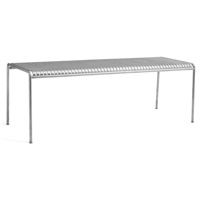 Outdoor Table PALISSADE W 220 Galvanised HAY