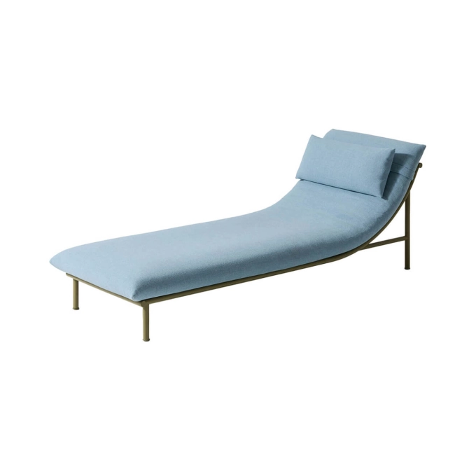 Bain de soleil, chaise longue et hamac VIDALENTA Linosa Cielo CASSINA