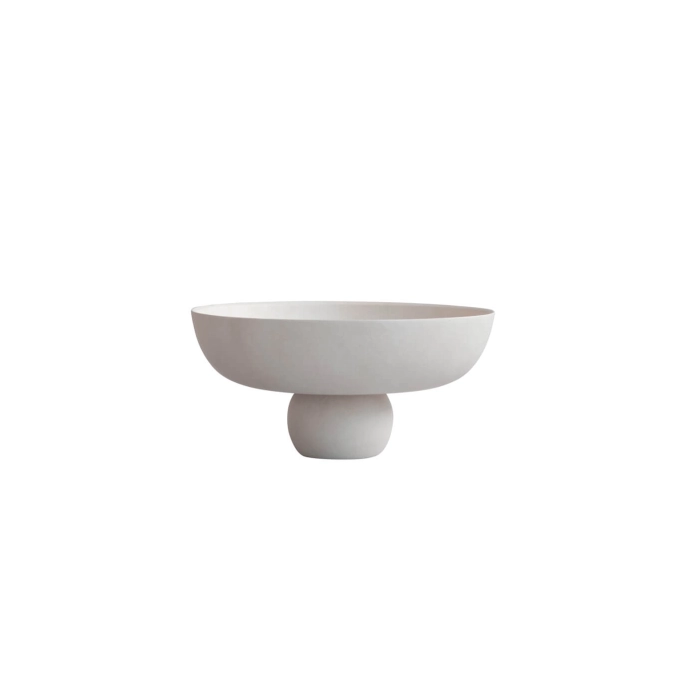 Table Centrepiece BABURU BOWL medio Birch 101 COPENHAGEN