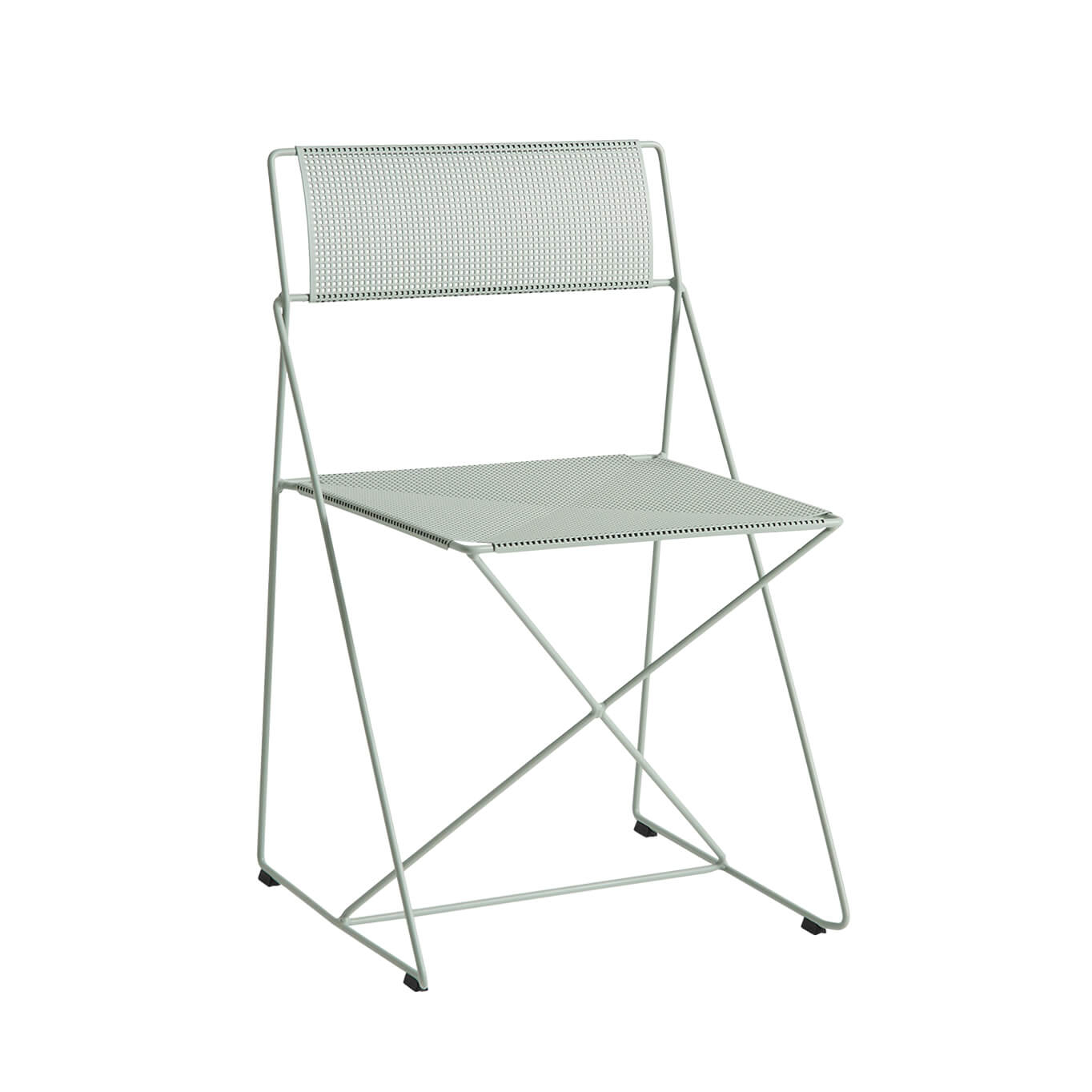 Chaise extérieure X-LINE tilleul pâle HAY
