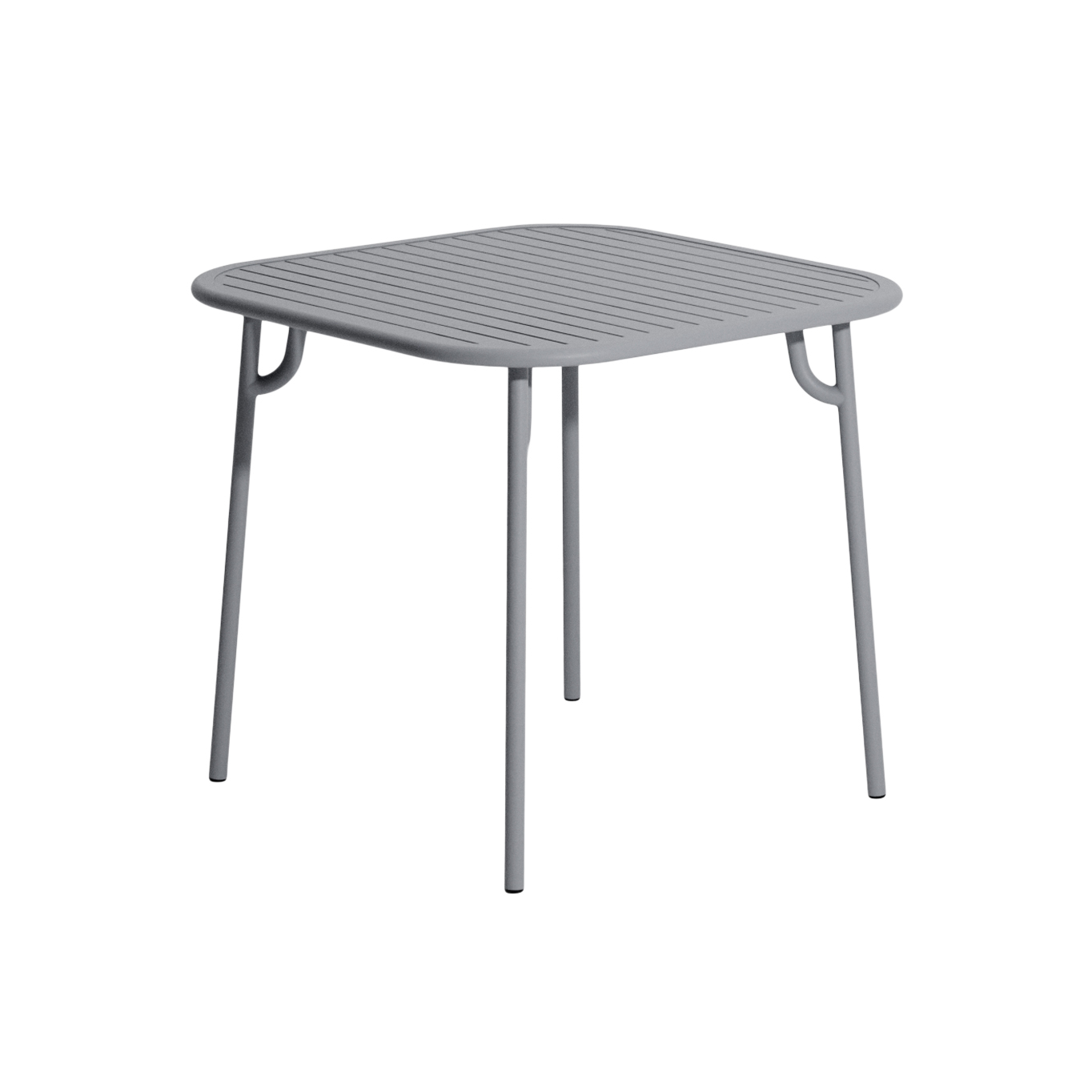 Table extérieure WEEK-END 85x85 Gris Pierre PETITE FRITURE