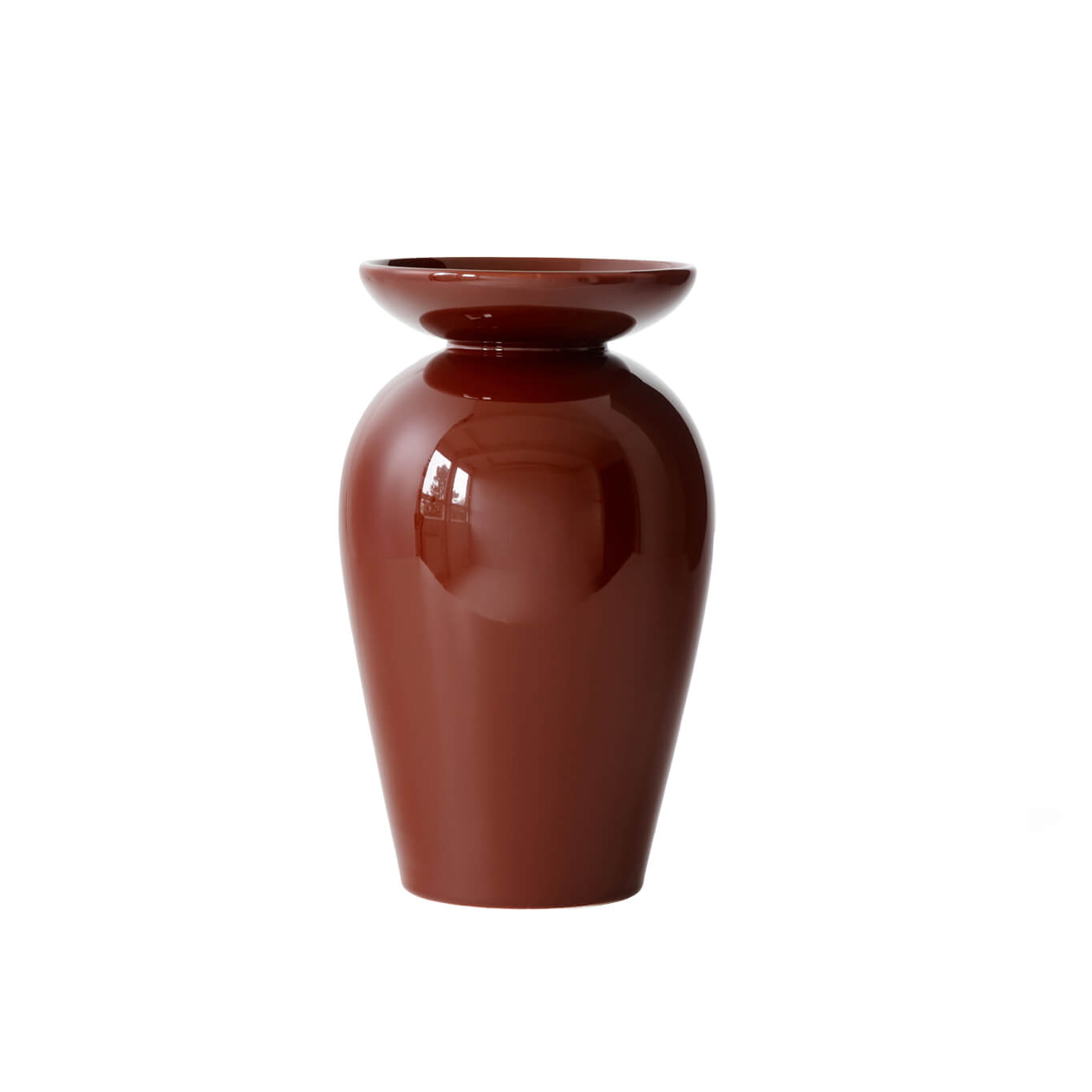 Vase MOMENTO JH47 Red brown AND TRADITION