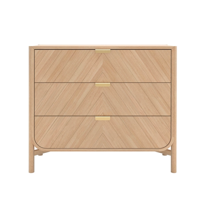 Meuble de rangement Commode MARIUS Chêne HARTO