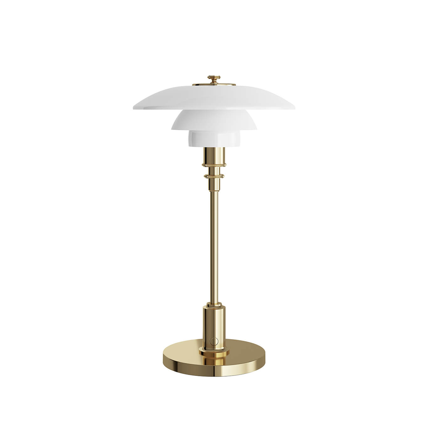 Portable Lamp PH 2/1 PORTABLE  Brass metallised LOUIS POULSEN