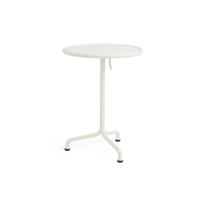 Table extérieure DEVILLE Ø55 Blanc HAY