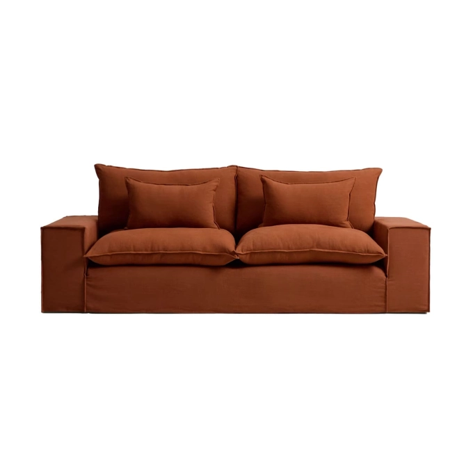 ANARELA 3 places Lin Terracotta KAVE HOME