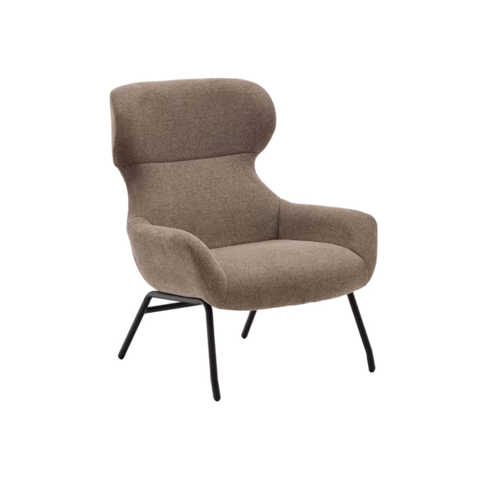BELINA Chenille Marron Clair KAVE HOME