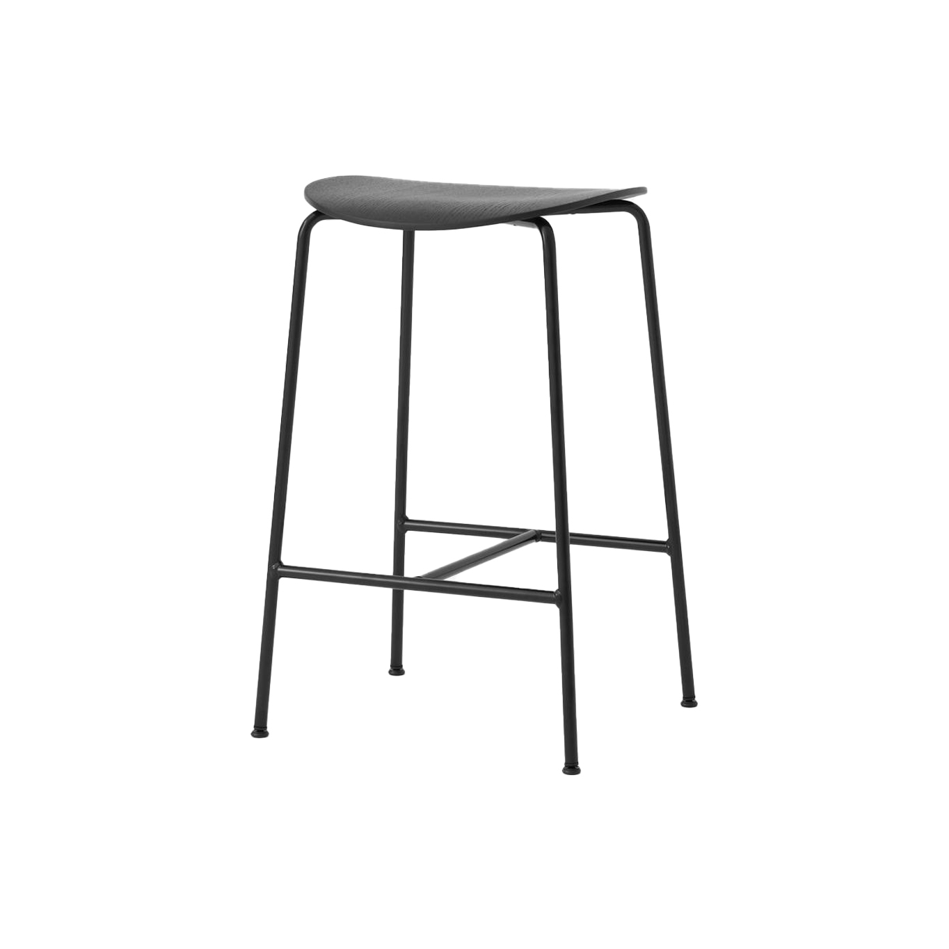 Tabouret haut PAVILION AV37 Chêne Noir AND TRADITION