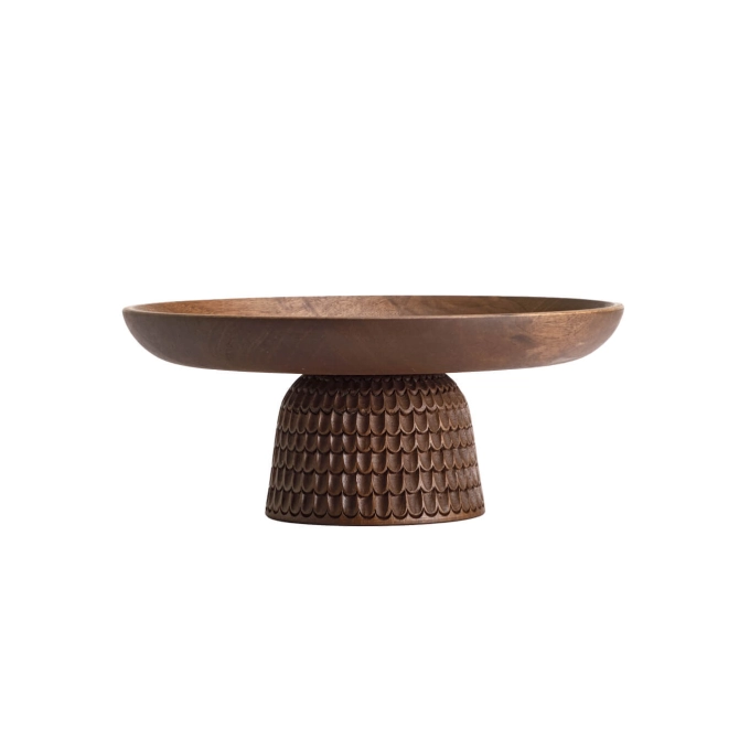 Centre de table & corbeille NERA bowl medium Noyer ZANAT