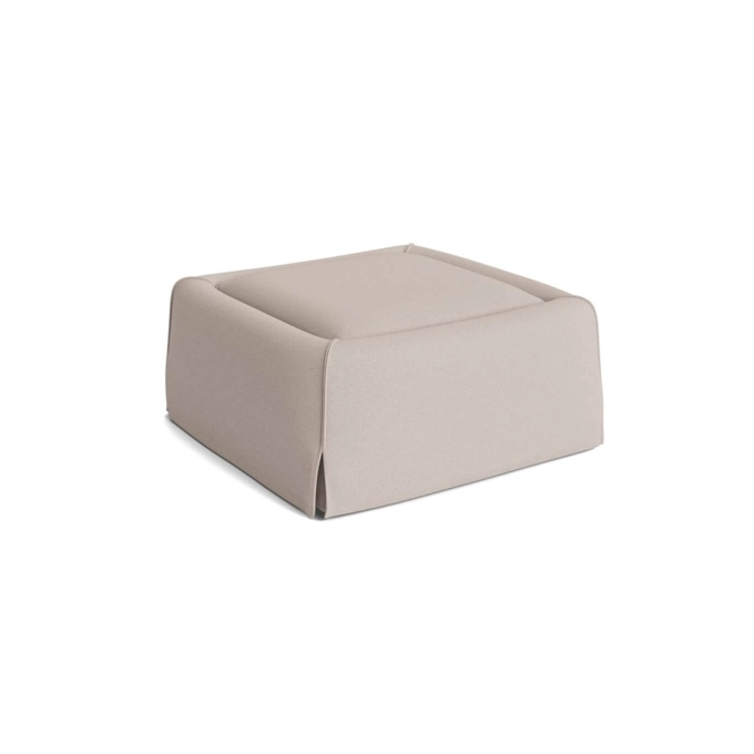 Pouf MIMI 85 x 85 Story 100 Blanc cassé HAY