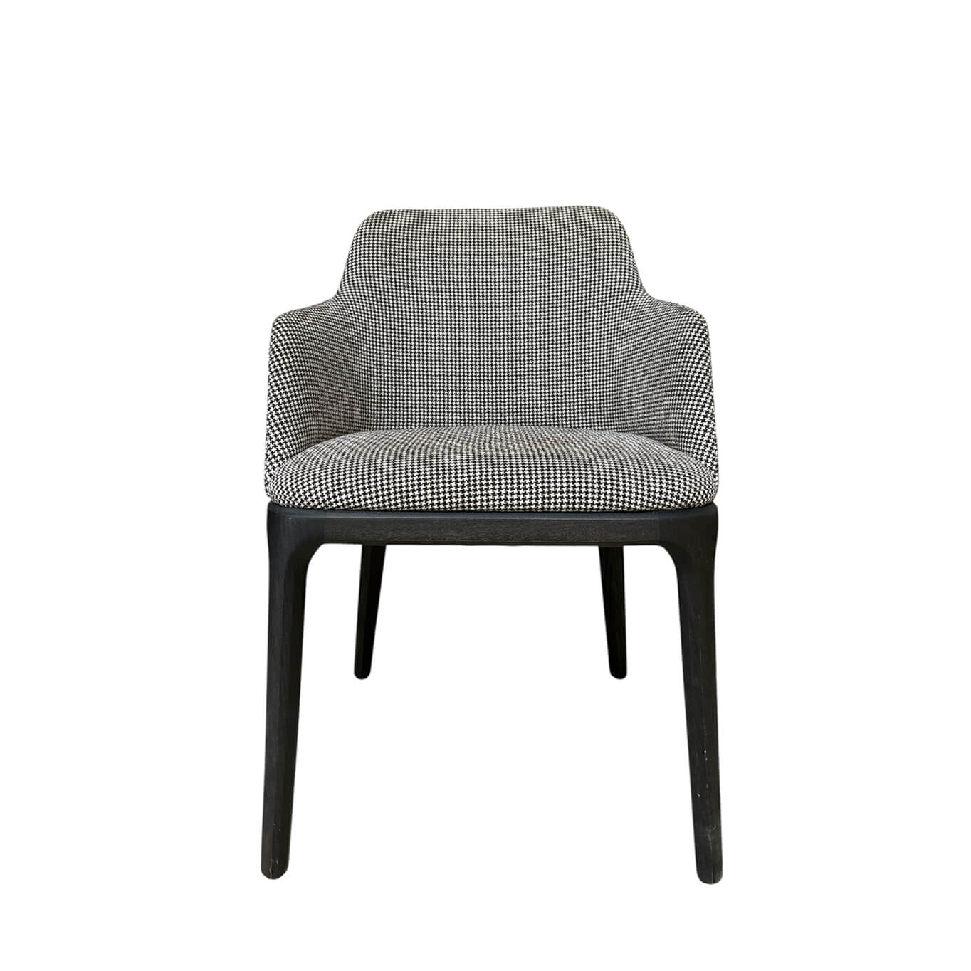 Dining Chair GRACE black and white POLIFORM