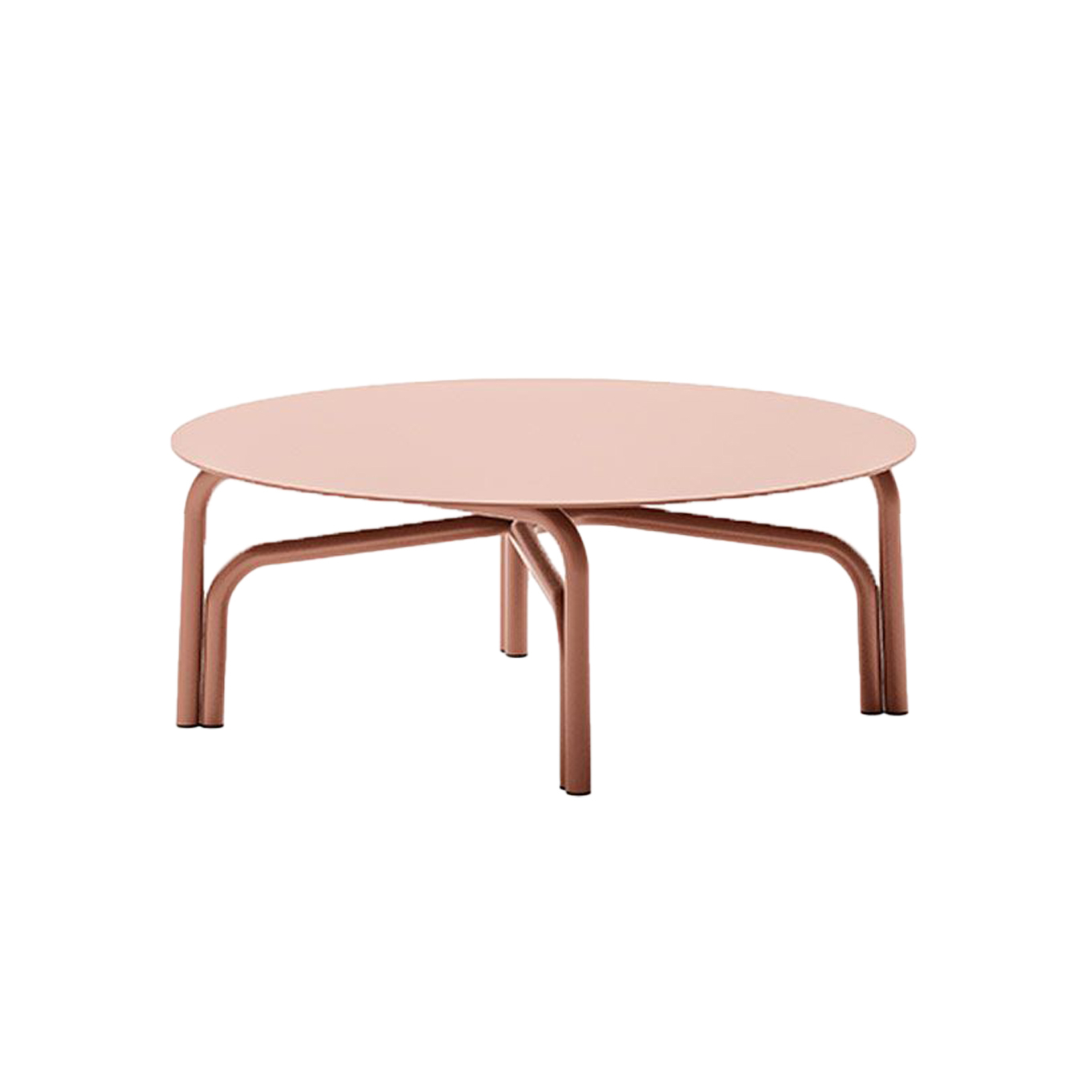 Table basse extérieure SALO Ø 90 Terre cuite UNOPIÙ