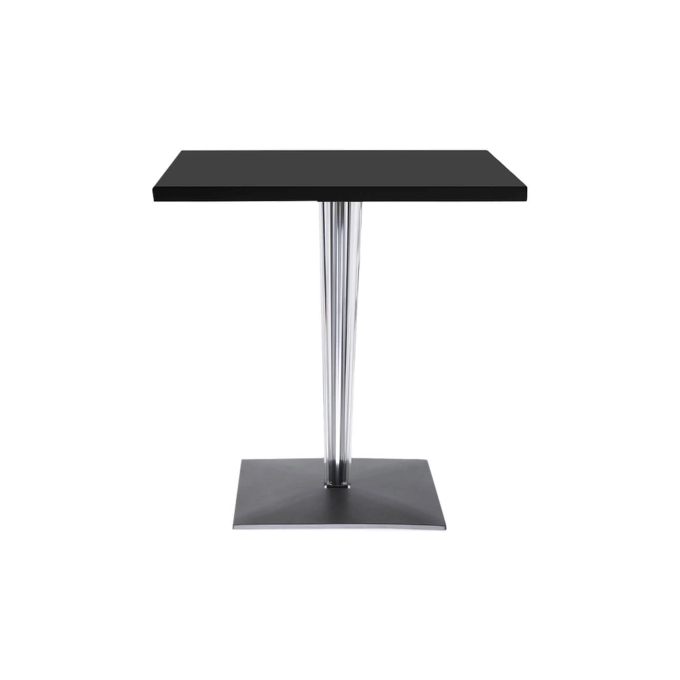 TOP TOP Square H 72 Noir / Transparent KARTELL