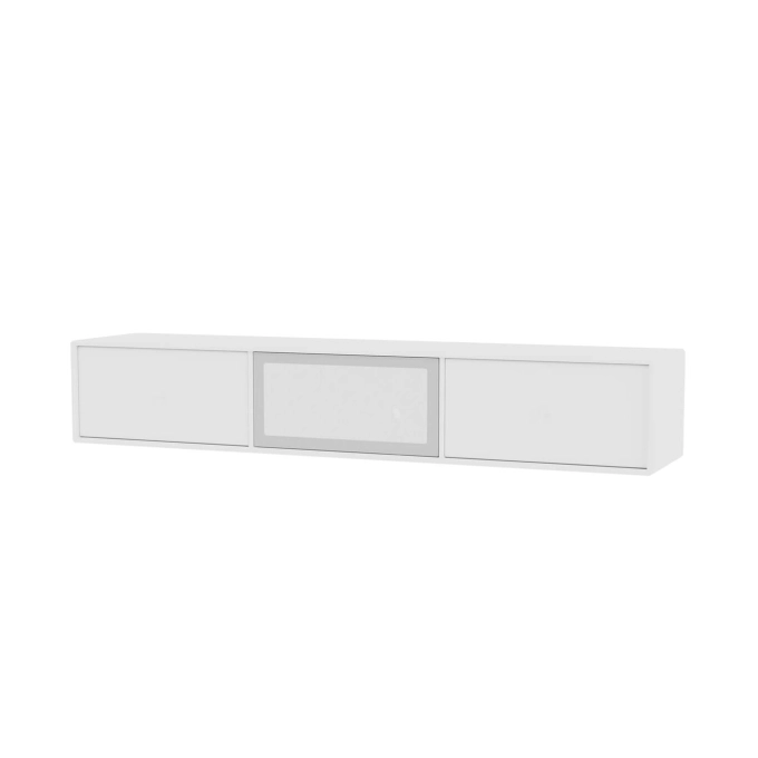 Meuble TV OCTAVE V Blanc MONTANA