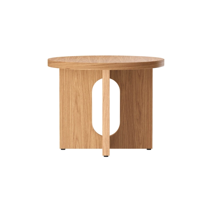 Table basse ANDROGYNE Ø 50 Chêne Naturel AUDO COPENHAGEN